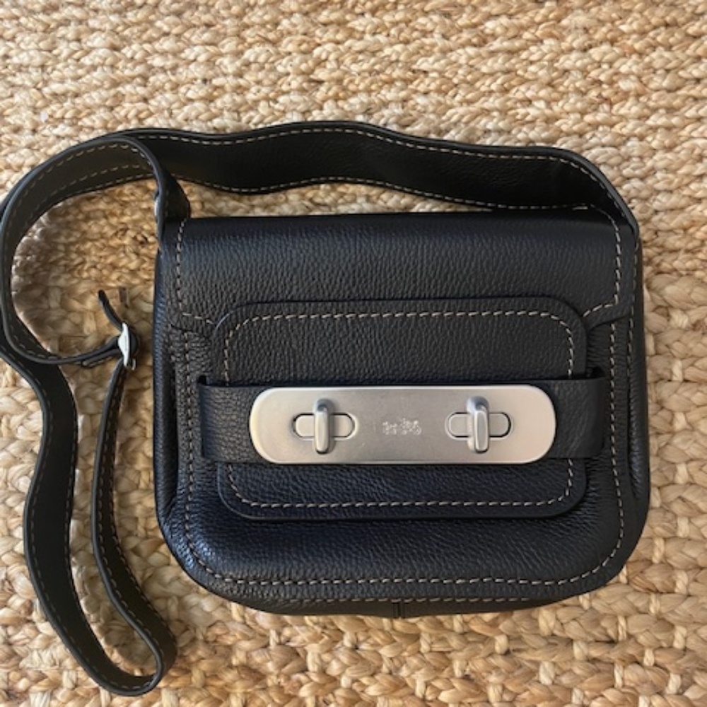 Unique Coach Small Black Crossbody Bag